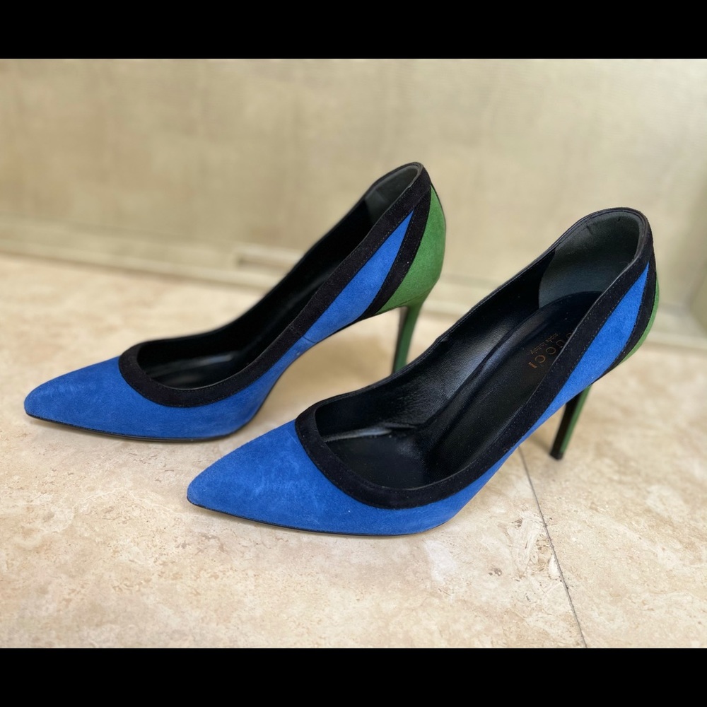 Gucci Color Block Pumps